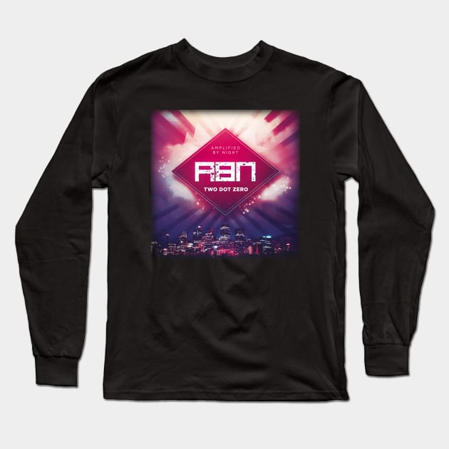 AMPLIFIED BY NIGHT (TWO DOT ZERO) Long Sleeve T-Shirt by RickTurner